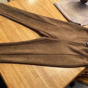 Ann Taylor Faux Suede Leggings